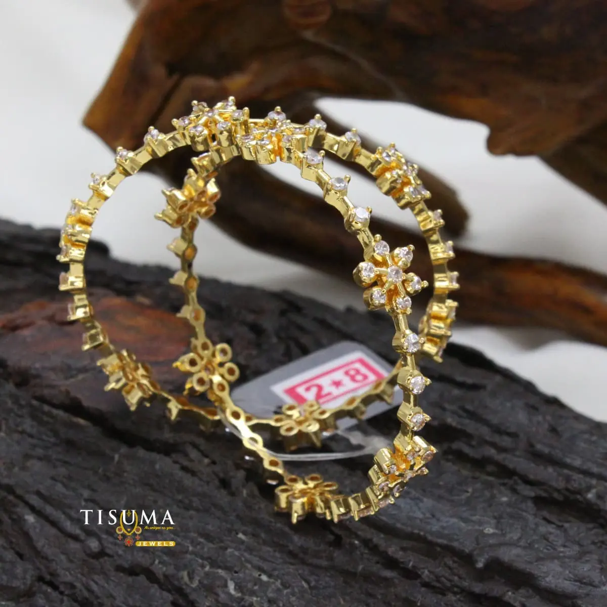 Floral Starburst Bangles